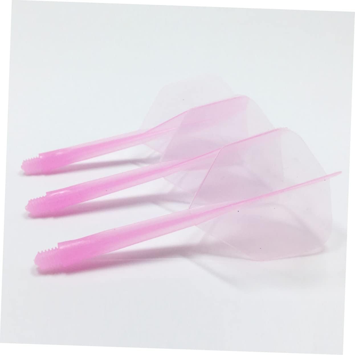 6Pcs Transparent Dart Flights Wings Fine Thread Accessories for Sports Red Black... - Image 9