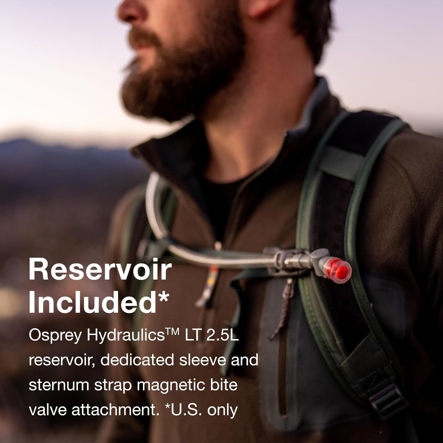 Osprey Skarab Men's Hiking Backpack with Hydraulics Reservoir - Image 4