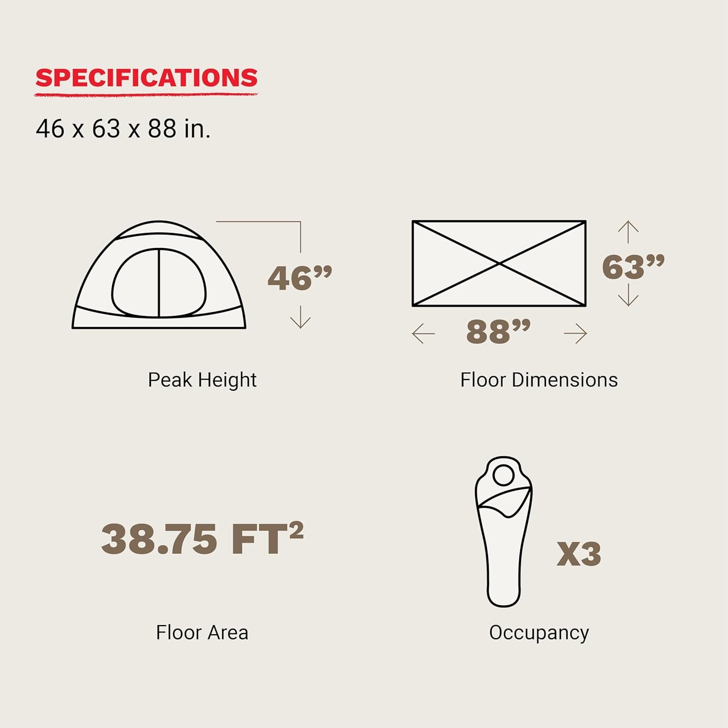 MARMOT Crane Creek 2P/3P Camping and Backpacking Tents & Footprints - Image 7