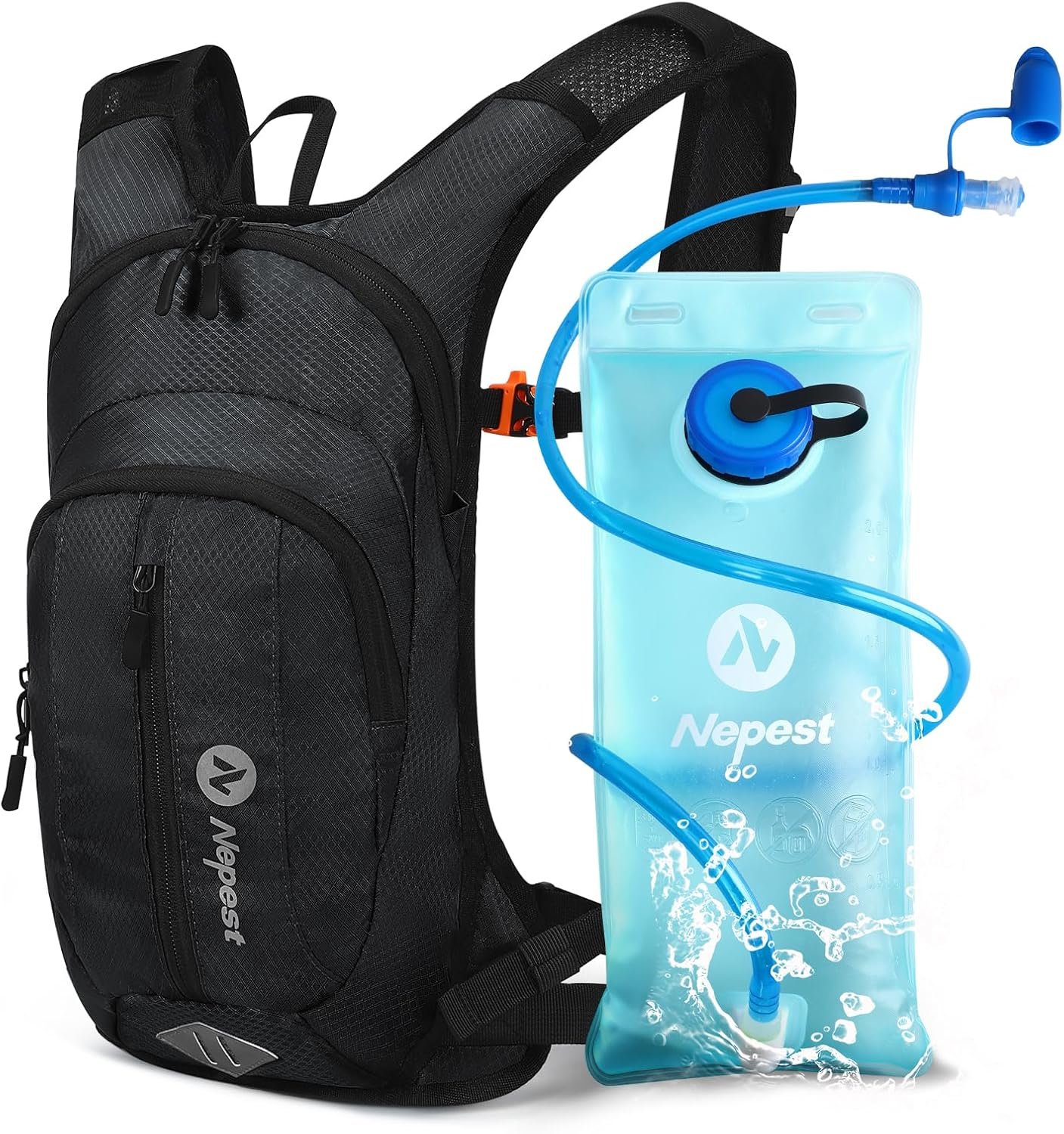 Nepest Hydration Pack Backpack for Women & Men, Lightweight Water Backpack with ... - Image 2