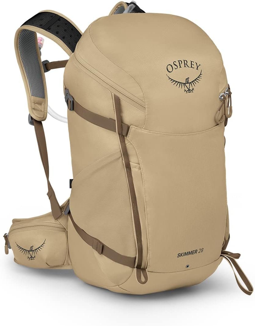 Osprey Skimmer 28L Women's Hiking Backpack with Hydraulics Reservoir, Coyote Bro... - Image 2
