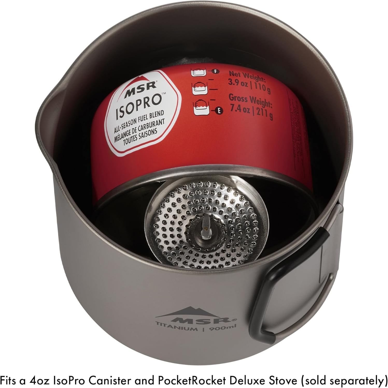 MSR Titan Ultralight Titanium Camping Kettle - Image 7