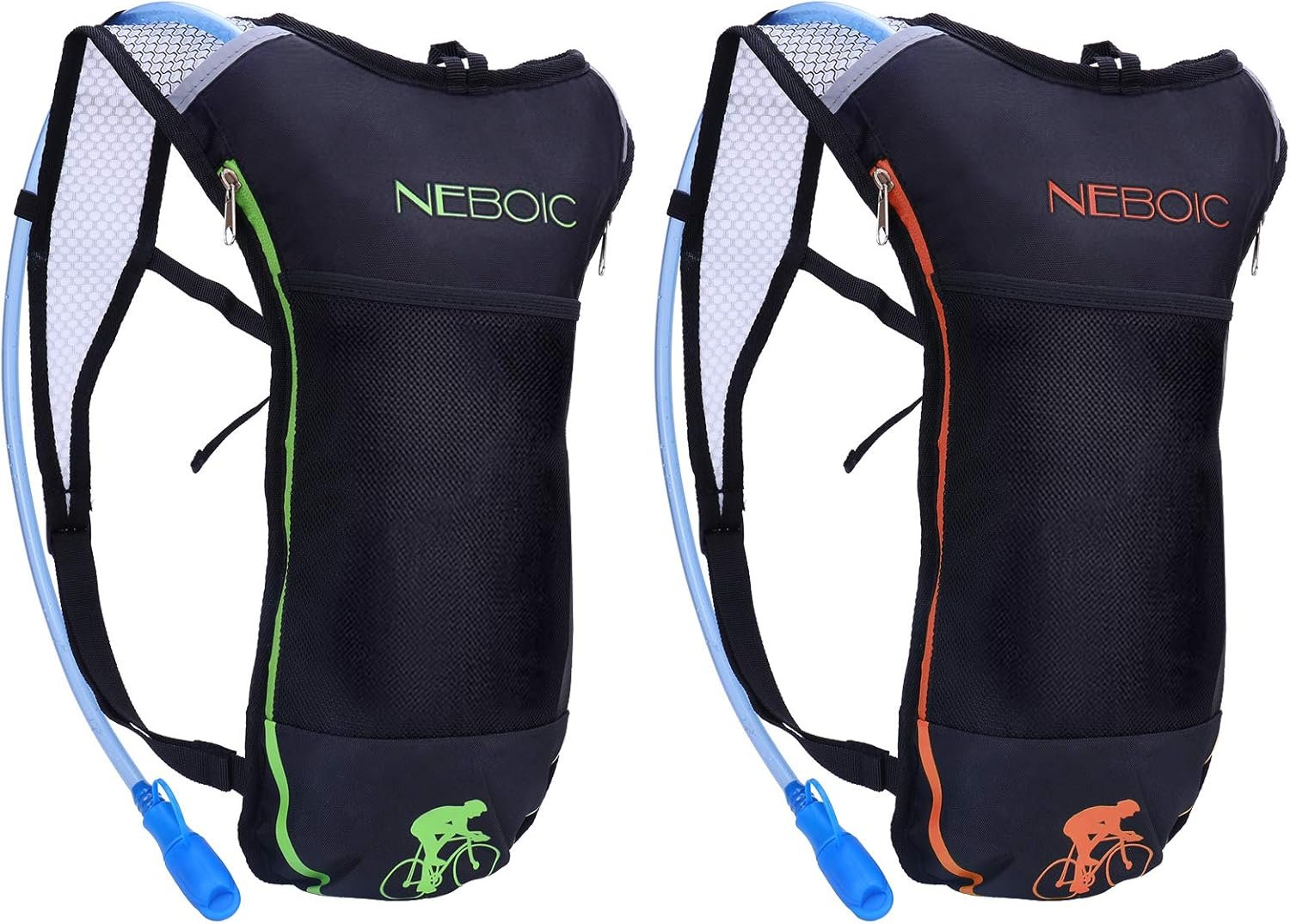 2Pack Hydration Backpack Pack with 2L Hydration Bladder - Lightweight Water Back... - Image 2