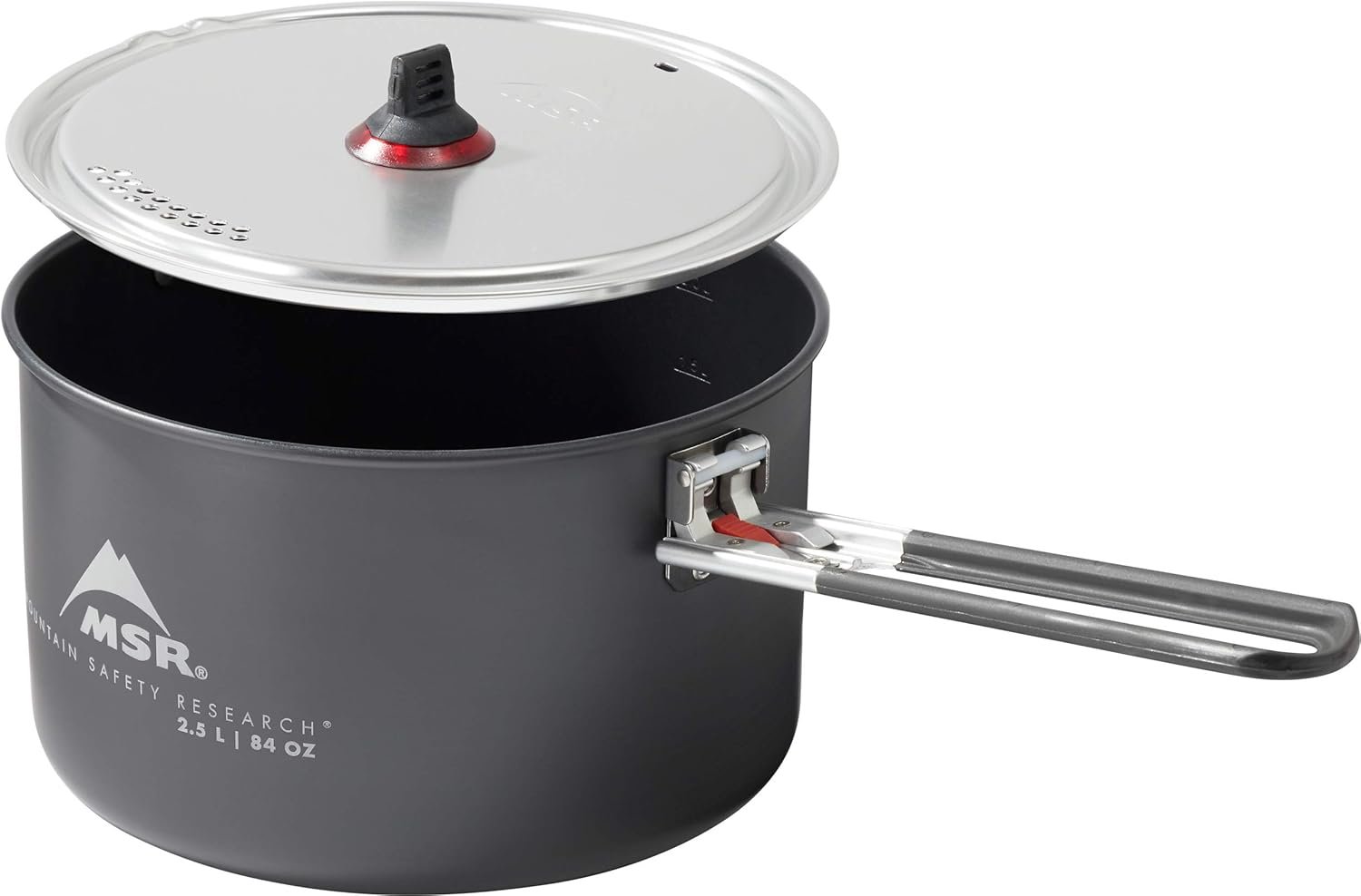 MSR 2.5 Liter Nonstick Ceramic Coated Solo Camping Cook Pot - Image 2